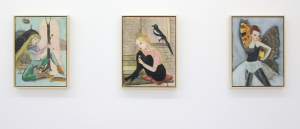 Rosa Loy - Okulieren & Ein Wunsch & Eins mit mir - 40x30cm Caseine op canvas