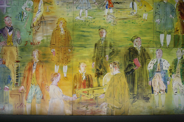 Roul Dufy - La Fee Electricite (detail)