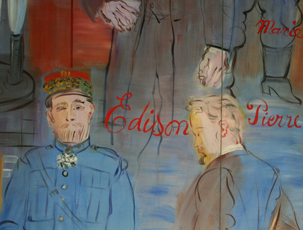 Roul Dufy - La Fee Electricite (detail)