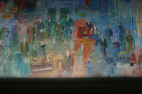 Roul Dufy - La Fee Electricite (detail)