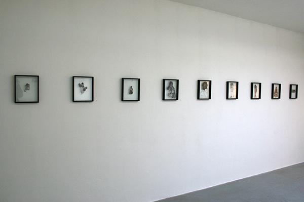 Saminte Ekeland - Diverse titels - 31x25cm Borduursels met polyesther, acryl, nylon, garen en panty