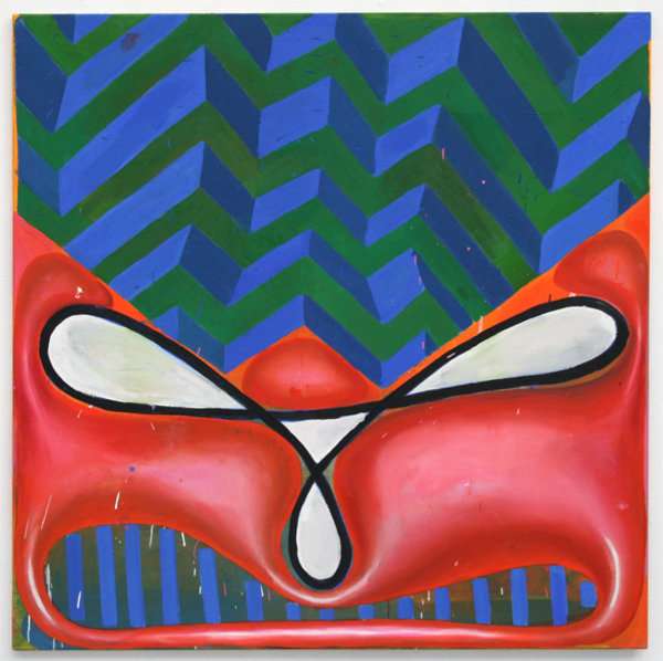 Sarah Verbeek - Zonder Titel - 155x155cm Olieverf op doek Sarah Verbeek - Zonder Titel - 155x155cm Olieverf op doek