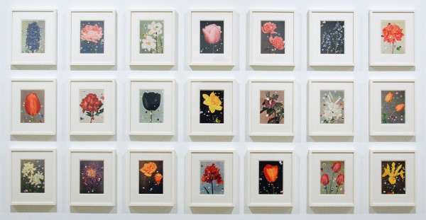 Sebastiaan Bremer - Bloemen Series - Ieder 13x18cm, 21 delen Beschilderde pagina's van bloemen boek