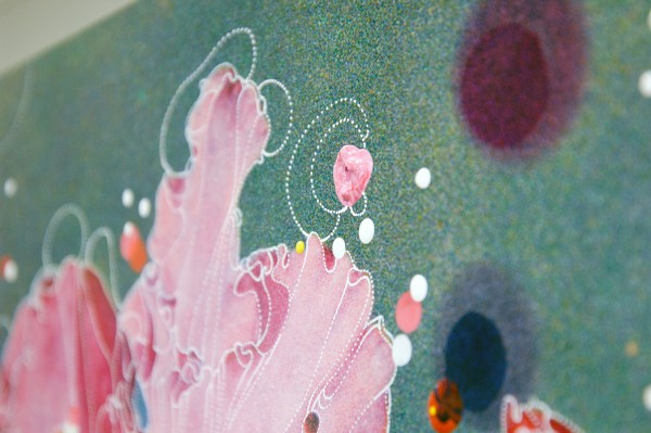 Sebastiaan Bremer - Rhododendron Hybridum Queen Mary - 60x84cm Beschilderde digitale print (detail)