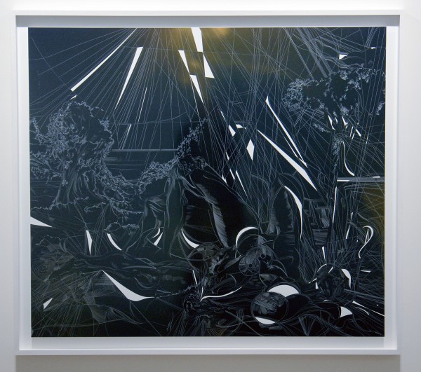 Sebastiaan Bremer - Road to Damascus - 124x142cm Beschilderde en besneden digitale print