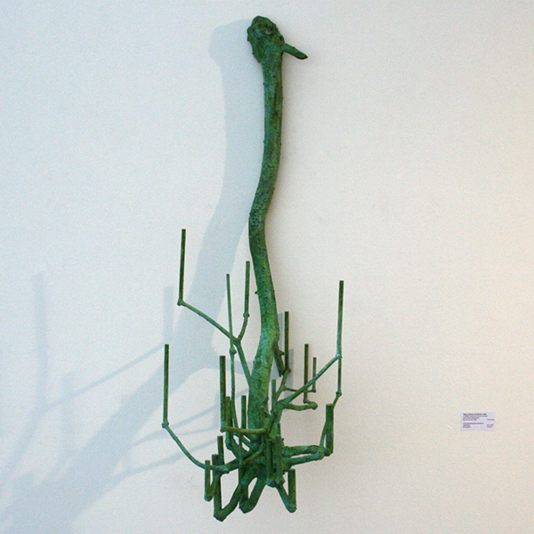 Sjoerd Buisman - 10,06328 zonder titel (Viscum verticaal) - 90x35x40cm Brons Sjoerd Buisman - 10,06328 zonder titel (Viscum verticaal) - 90x35x40cm Brons