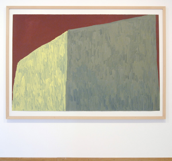 Sol LeWitt - Part of a Cuba - Gouache op papier 1999