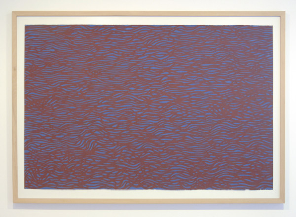 Sol LeWitt - Tangled Bands - Gouache op papier 2000