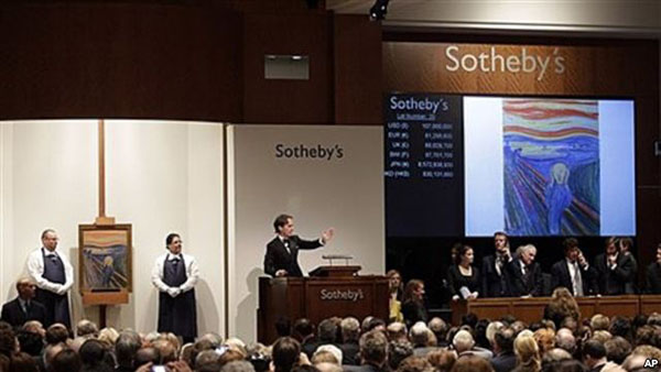 Sotheby's veilt Munch
