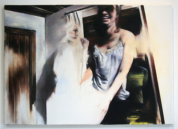 Stephanie Hoekstra - Zonder Titel - 120x160cm Olieverf op canvas