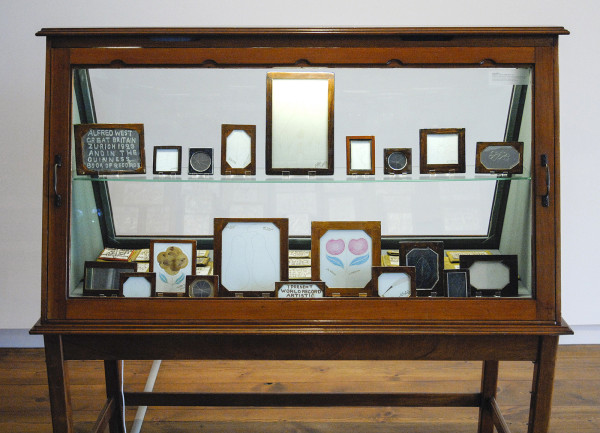 Susan Hiller - Split Hairs, The Art of Alfie West - 20 gespleten haarwerken door Alfred West