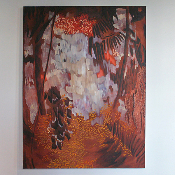 Tessa Chaplin - Zonder Titel - 120x90cm Olieverf op doek