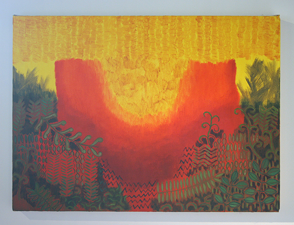 Tessa Chaplin - Zonder Titel - 40x54cm Olieverf op doek