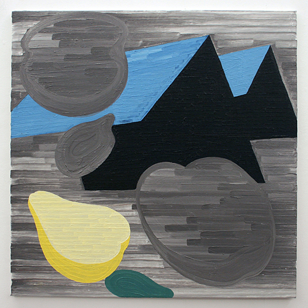 The van Bergen - De Daken - 205x125cm Olieverf op doek, 2013