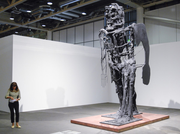 Thomas Houseago - Striding Figure II (Ghost)