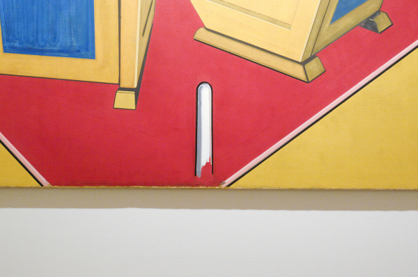 Ton Kraayeveld - Conference (for Another Utopia) - Olieverf op doek, 2010 (detail)