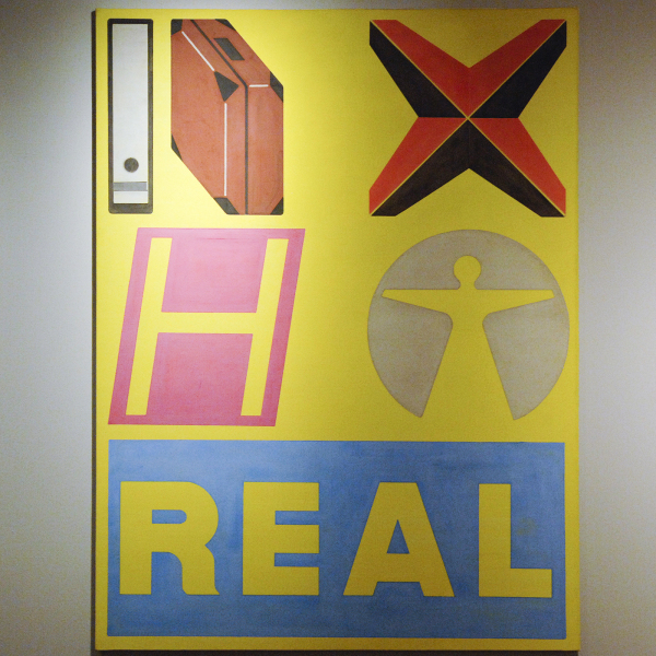 Ton Kraayeveld - Logo Painting - Olieverf op doek, 2011