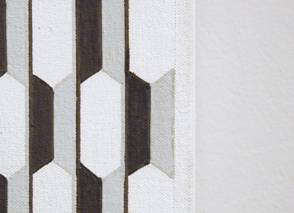 Ton Kraayeveld - Pattern Painting - Olieverf op doek, 2007 (detail)