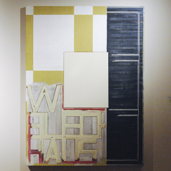 Ton Kraayeveld - Wellblech Haus (African House) - Olieverf op doek, 2003