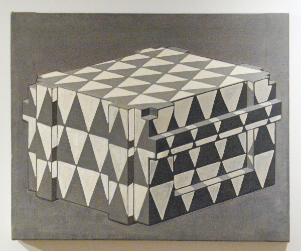 Ton Kraayeveld - Zonder Titel (initiatie) - Olieverf op doek, 2009