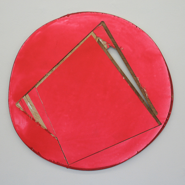 Ton van Kints - We Zijn Geweest 1 - 60cm Acrylverf, grondverf en multiplex