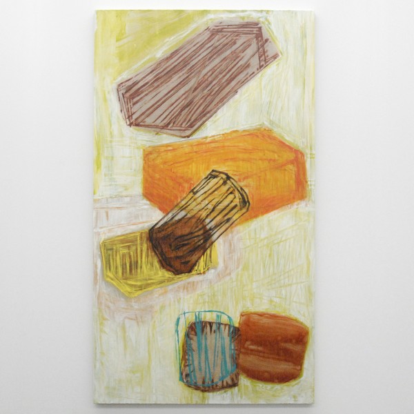 Toon Verhoef - Zonder Titel - Olieverf en acrylverf op doek