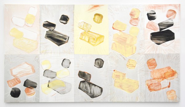 Toon Verhoef - Zonder Titel - Olieverf en acrylverf op doek