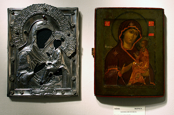 Toth Ikonen - 1772 Russisch Icoon initialen OC