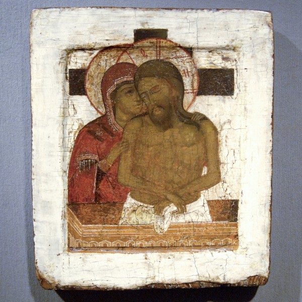 Toth Ikonen - Russisch Icoon, eind 17e eeuw (Ween niet om mij moeder)