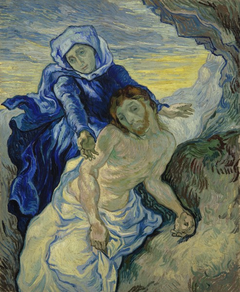 Vincent van Gogh - Pieta - 73x61cm Olieverf op canvas