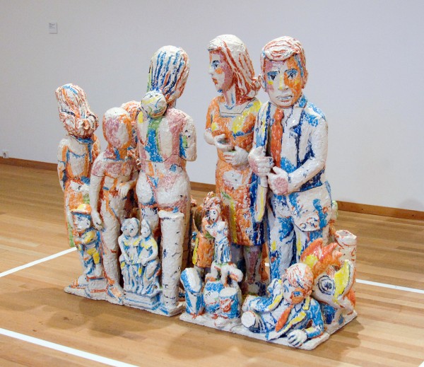 Viola Frey - Artist mind artist studio - Geglazuurde faience, 1993