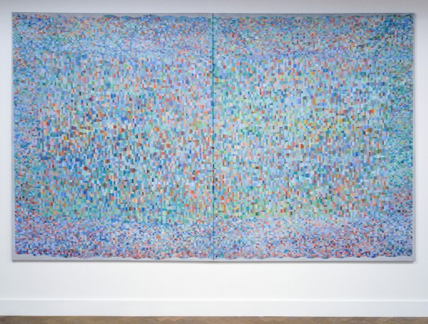 Werner Cuvelier - De Noordzee ter hoogte van de Haan aan zee - Olieverf op doek, 2009-2013