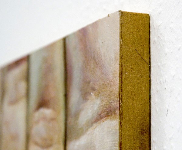 Willem Sanders - The Hand of the Artist after Gardening #08 - 50x40cm Olieverf op MDF (detail)