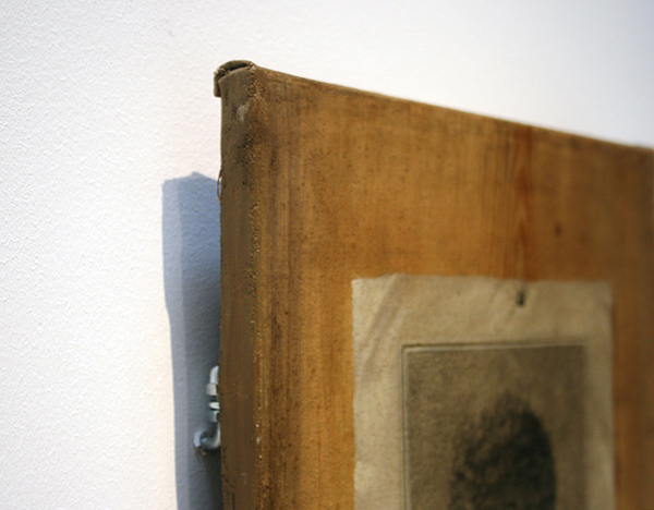 Willem van Nijmegen - Trompe l'oeil met Parrhasius - Olieverf op doek, 1680 (detail)