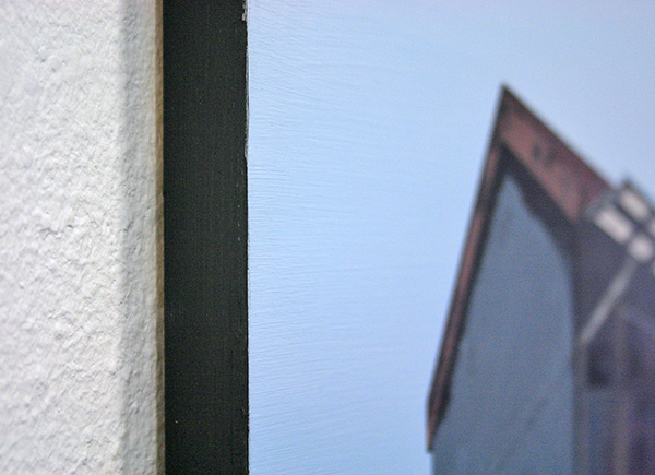 Wim Claessen - Silent City - 50x70cm Acrylverf op MDF (detail)