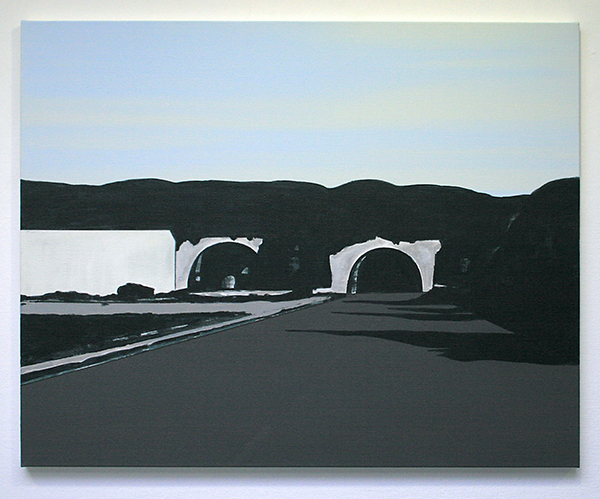 Wim Claessen - Tunnel - 80x100cm Acrylverf op MDF