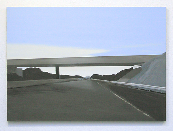Wim Claessen - Viaduct - 50x70cm Acrylverf op MDF