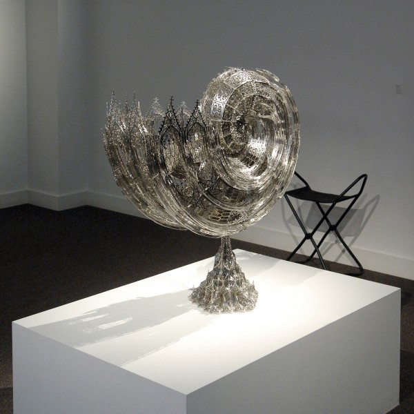 Wim Delvoye - Nautilus (penta) - Lasergesneden roestvrij staal, 2013