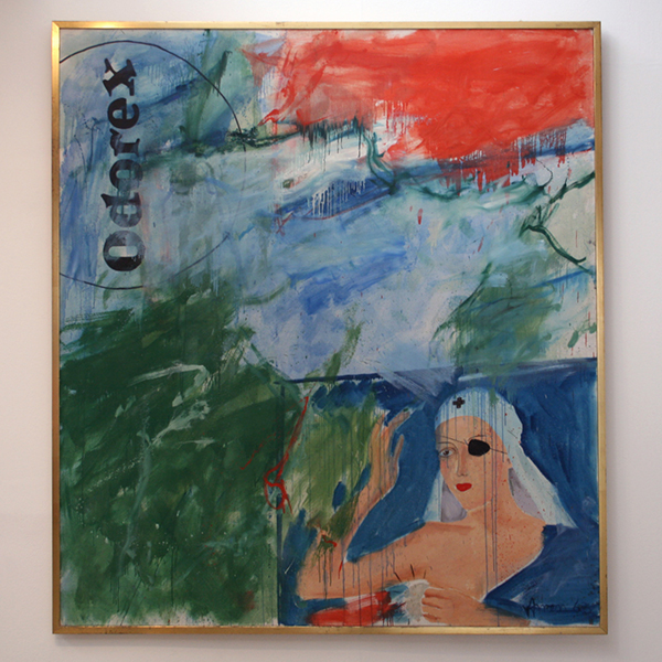 Woody van Amen - Odorex - 200x180cm Olieverf op canvas