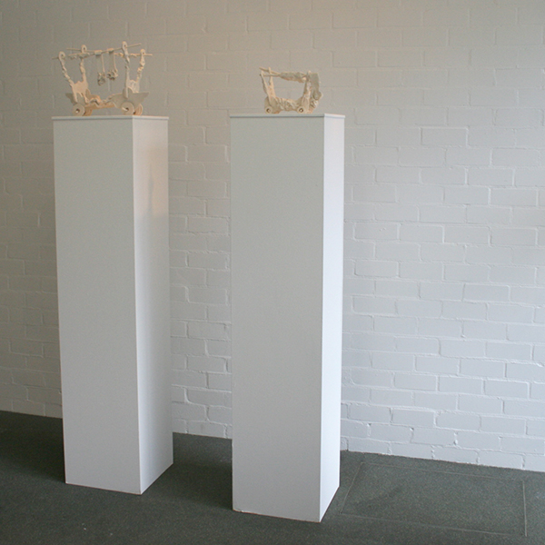 Yasser Ballemans - Carrus Navalis 11 & 12 - Keramiek Yasser Ballemans - Carrus Navalis 11 & 12 - Keramiek