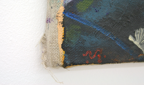 Yuri Rodekin - Agathon Peregrinus - 30x30cm Olieverf op canvas (detail)