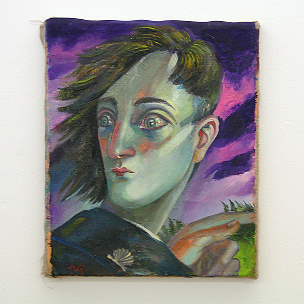 Yuri Rodekin - Agathon Peregrinus - 30x30cm Olieverf op canvas