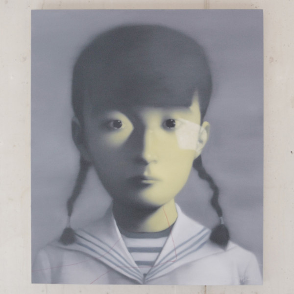 Zhang Xiaogang - Girl - Olieverf op doek